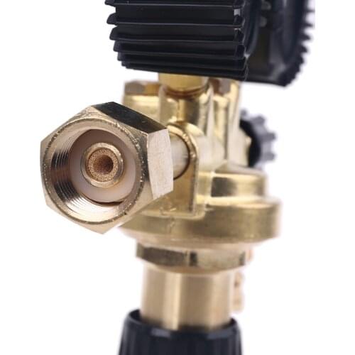 Pressure Regulator Pressure Reducer for CO2, Argon, Nitrogen inert gas to MAG / MIG welding W21.8 Thread 85LA