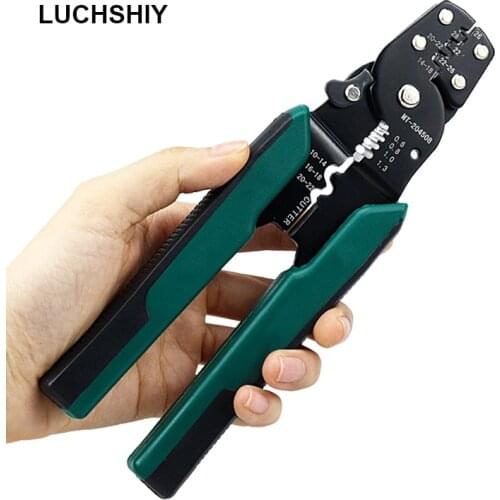 Hand Tools Crimping Pliers Wire Stripper Pliers Wire Cutter Crimper Crimping Tools 0.6-2.6mm Multitool Household Repair Tools