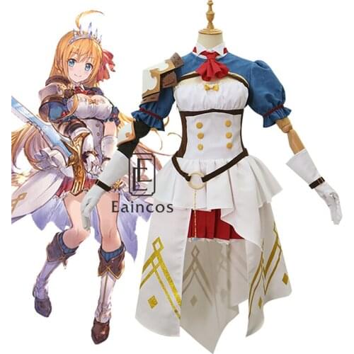 Anime Princess Connect! Re:Dive Pecorine Costumes Eustiana von Astraea Halloween Christmas Cosplay Costume Party Dress