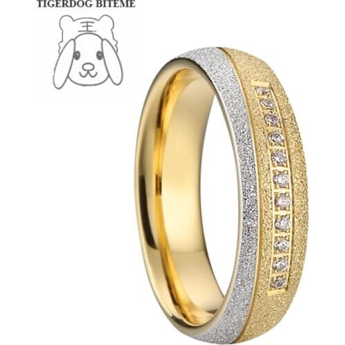 Unique LOVE Alliances ladies stone dubai gold filled finger ring designs women ladies promise couple marriage wedding ring