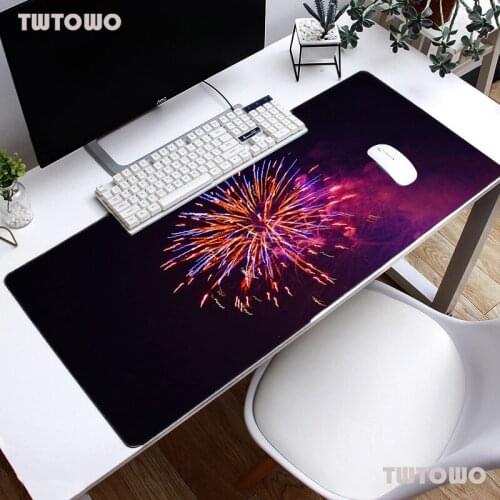 XXL Mouse Pad Large Overlock Edge Mat Rubber Speed PC Computer Gaming Mousepad Waterproof Desk Keyboard Mat beautiful holiday