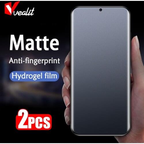 2pcs Full Cover Matte Screen Protector for Vivo X50 X60t Pro Plus Y31 Y72 Y30 Y20 Y52 Y50 Y11 Y12 Y53 S V21e V20 Hydrogel Film