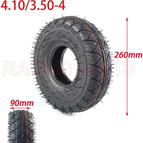4.10/3.5-4 Heavy Duty Inner Tube Outer Tyre For Goped Bigfoot Big Foot Scooter BladeZ Moby 4 Inch Innertube new 4.10 X 3.50-4
