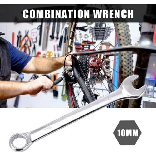 10mm Dual Use Wrench Ratchet Handle Wrench Opening Plum Blossom Wrench Spanner Hand Car Repair Tools Hardware