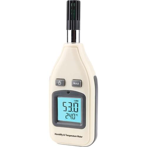 Mini Air Temperature Humidity Meter pocket Digital Thermometer Hygrometer with Large LCD