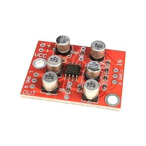 Mini headphone amplifier TDA1308 audio amplifier module low voltage front stage amplifier board