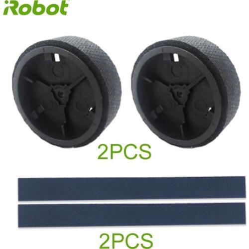 Set-robot original wheels and tires for iRobot roomba braava 380 380t 320 390 381 390T 4200 5200C spare vacuum cleaner part
