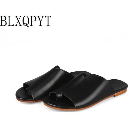 BLXQPYT New Sweet Sandalias Mujer Sapato Feminino Big Size 33-48 Summer Style Women Shoes Casual Home Beach Sandals Slippers 556