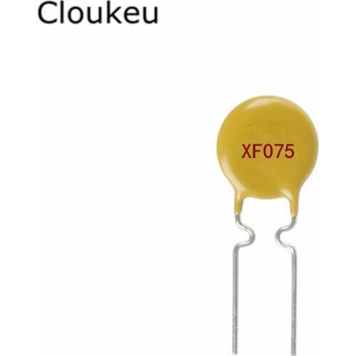 10Pcs RXEF075 PPTC Resettable fuse 72V 60V 0.75A 750MA XF075