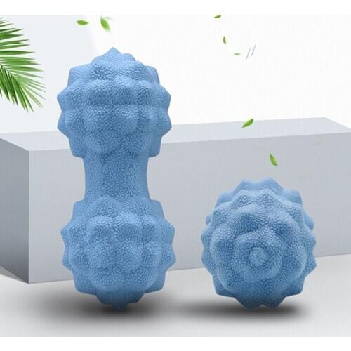 Silicone Massage Ball Muscle Massage Ball Yoga Roll Pilates Workout Fitness Peanut Training Ball Muscle Relaxation Supplies