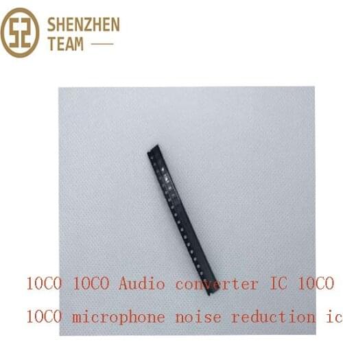 SZteam 10pcs/lot For iphone 4 4G 10C0 1OCO Audio converter IC 10CO 1OC0 microphone noise reduction ic