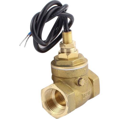 USB-FS43TA Normally open Circuit Baffle Flow Switch 70W Max Load DC250V AC220V Max Reliable BSP G 3/4" Female made of Brass