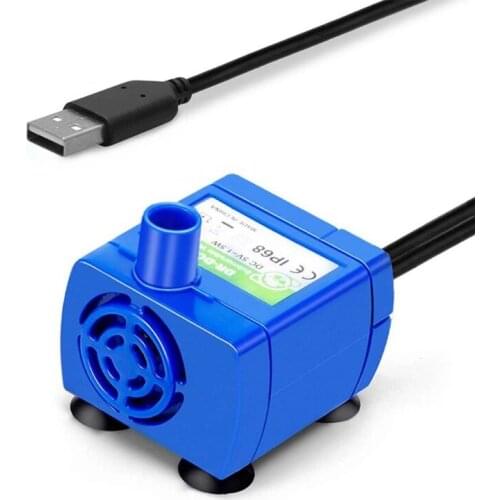 Filter Quiet Non-Slip Dogs and Cats Automatic Quiet Pet Water Fountain Pump for Cats and Dogs Automatic Water Fountain M5TB