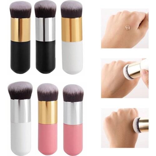 1pc Soft Powder Makeup Blush Foundation Portable Lady Makeup Brush Cosmetic Tool Make Up Cosmetic Large Single Brush Facial