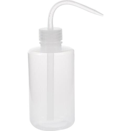 500ml 90 Degree Angle Tip Oil Liquid Holder Squeeze Bottle Clear White