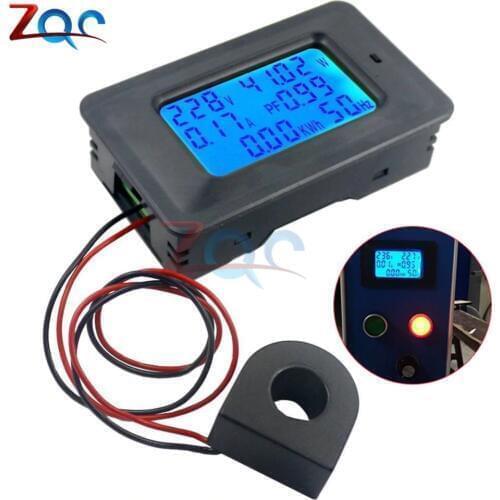 AC 5KW 85~250V Digital Voltage Meters indicator Power Energy Voltmeter Ammeter current Amps Volt Wattmeter Tester Detector