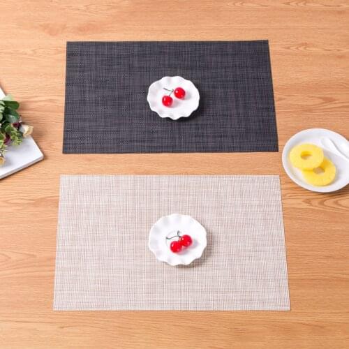 2021 Family Dining Table Bowl Mat Coaster European Restaurant Dining Table Mat Table Mat Non-slip Waterproof Heat Insulation Pad
