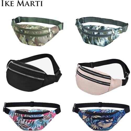 IKE MARTI Chest Bag Unisex Sport Purse Pocket Fashion Waist Pack Casual Crossbody Chest Bags Unisex Hip Bum Bag Travel Belt Bag