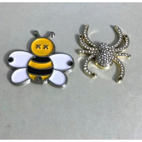 New spider flat buttons for cloth skirt shoes hats DIY accessory 10 pieces a lot