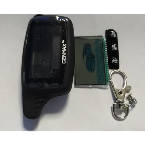 New Case for CENMAX ST 8A+LCD display for CENMAX ST8A 8A LCD keychain car remote 2-way car alarm system