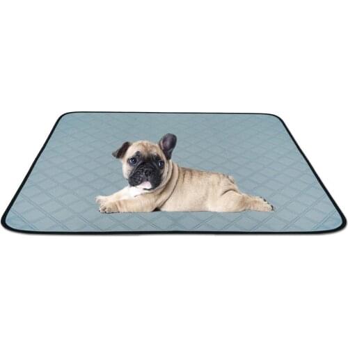 Dog Pads Diaper Washable Modern Non-slip Urine Absorbent Puppy Pee Bed Pads Changing Mat Reusable Waterproof For Training 2021