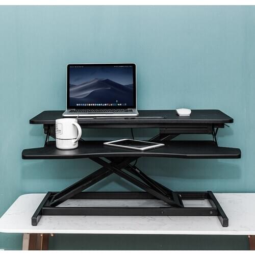 Adjustable Computer Table keyboard holder Height Sit Stand Table Foldable Laptop Table Lifting Table Sedentary Strong Bearing