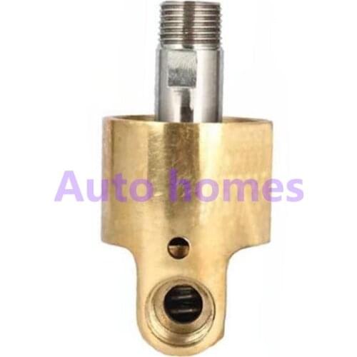 Left/Right-hand thread industrial HD15 brass swivel fitting rotating connector 1/2 inch rotary joint for cold / hot water