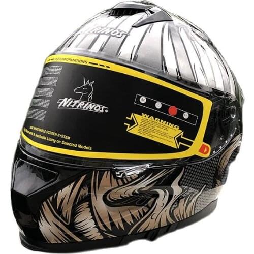 Best Sale Double Lens Sun Visor Dual Visor Helmet In summer Season Racing Motocross Flip Up Motorcycle Helmet With Inner