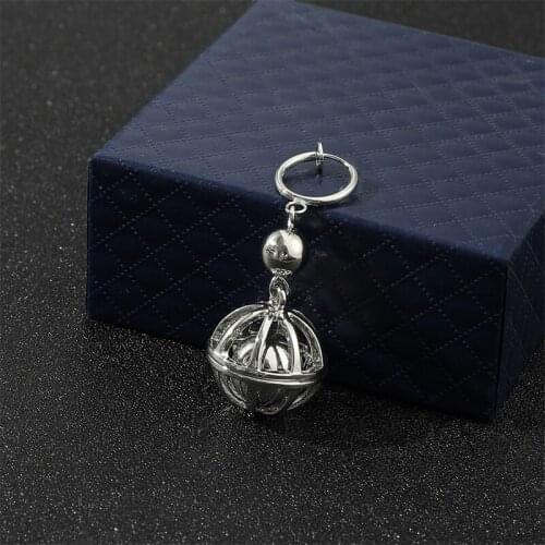 1 pair kazutora hanemiya earring tokyo revengers hollow ball pendant dangle earring cosplay jewelry anime peripheral accessories