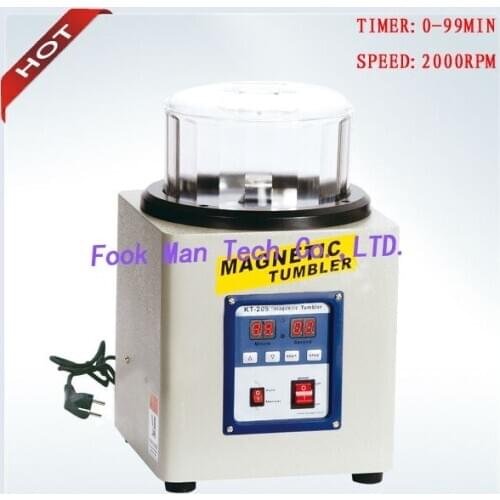220V 800g Capacity Jewelry Goldsmith Tools Magnetic Tumbler Gold Polishing Machine Tumbler Polishing Machine