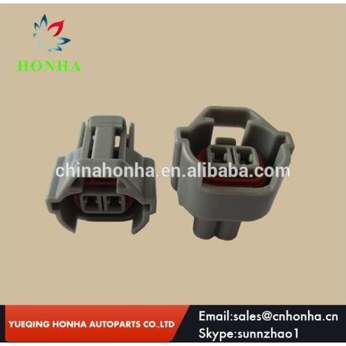 6189-0039 Sumitomo MT090-2 FI 2 pin Female Sealed Fuel Injector Connector WITH TOP key rib