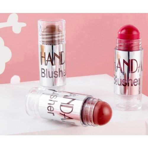 8.5g 8 Color Blush Stick Concealer Brighten Skin Tone Make Up Tools Facial Contour Nature Cream Blusher for Women Face Makeup