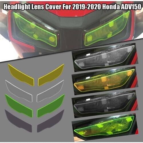 Motorcycle Accessories Front Headlight Lamp Screen Guard Lens Cover Shield Protector For Honda ADV150 ADV 150 XADV 150 2021 2020