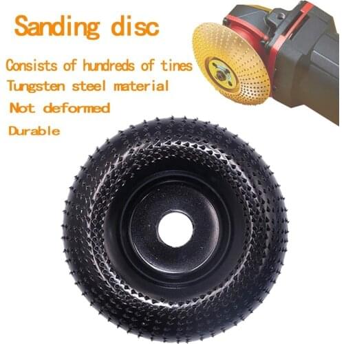 Wood Carving Disc (Diameter 125 Mmx22Mm) Wood Grinding Disc Chainsaw Disc,Sanding for Shaping, Grinding and Cutting