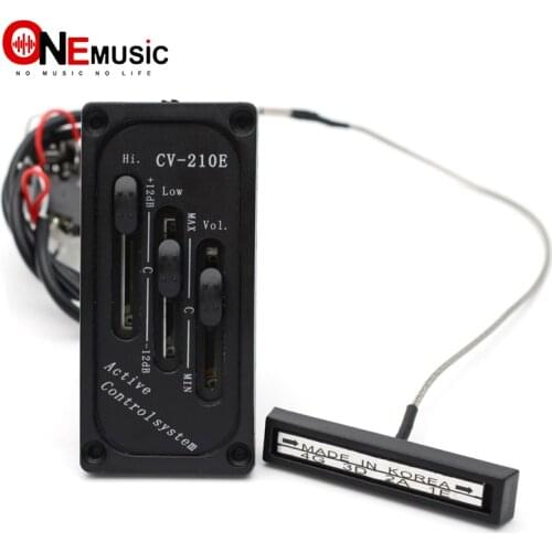 Electric Violin Fiddle Pickup Adjustable Bridge Saddle Pickup Piezo CV-210E for Electric Violin Project Black Violin Accessories