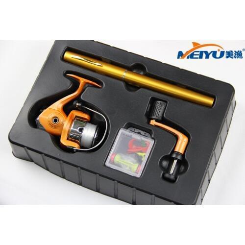 EMMROD EMMROD1M Carbon Pen Fishing Rod Mini Portable Sea Rod Gift Free Shipping