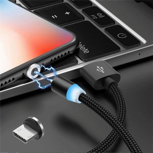 For Samsung charger Cable Magnetic Charging Micro usb Cable for Galaxy S2 S3 S4 S6 J6 A6 J7 Neo A7 A10 Xiaomi Redmi 9C 4 note 5A