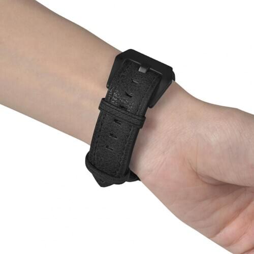 Handmade Retro Texture Watch Strap Wristband Replacement for HUAWEI Watch Fit