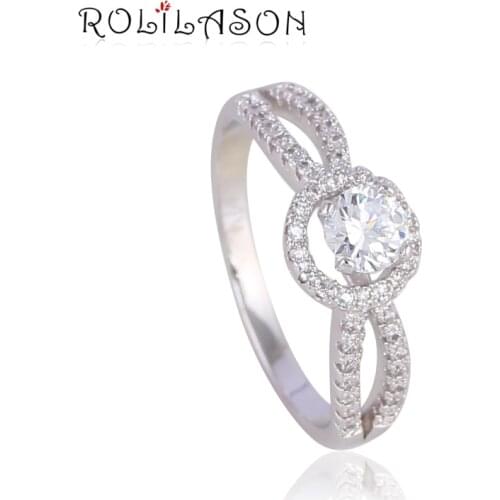 Кольца с кристаллами ROLILASON China At AliExpress
