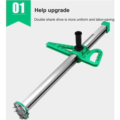 Manual Portable Gypsum Board Cutter Stainless Steel Woodworking Hand Push Drywall Cutting Artifact Toolsdiscount