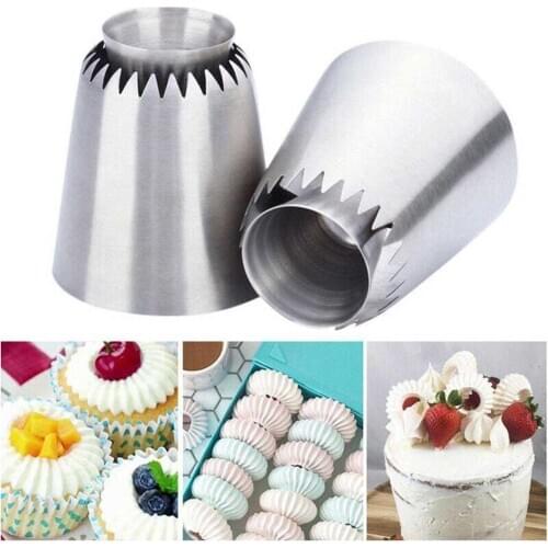 Russian Icing Piping Nozzles Tips Pastry Cookies Cake Decorating Baking Tools
