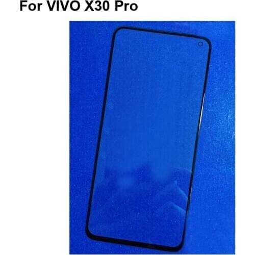 For Vivo X30 Pro Front LCD Glass Lens touchscreen For Vivo X 30 Pro Touch screen Panel Outer Screen Glass without flex X30Pro