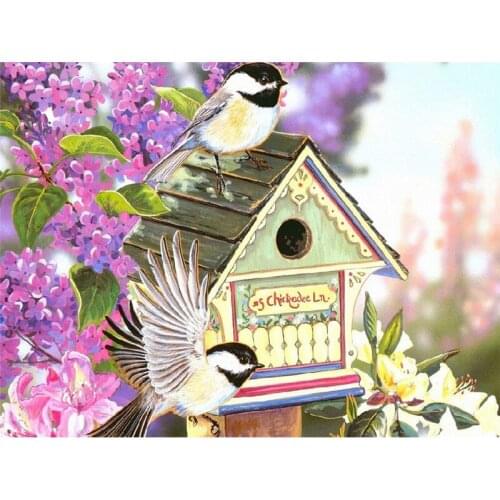SenyuArt 3D Diamond Painting Picture Flower Bird Cross Stitch Embroidery Mosaic Anime 5D DIY Full Square Round Rhinestones Decor