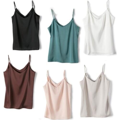 SHUCHAN Camis Loose Top Mujer Verano 2021 Korean Fashion Clothing Tank Top Women Clothing Spaghetti Strap Tank Top