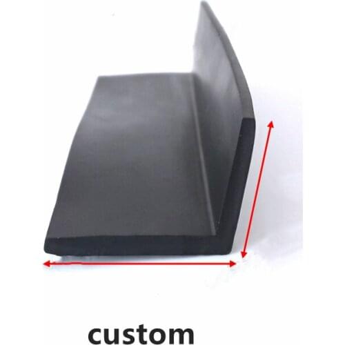 Angle Corner Protecor Collision Avoidance Gasket L V NBR Rubber Sealing Strip Oil Resist Bar Black