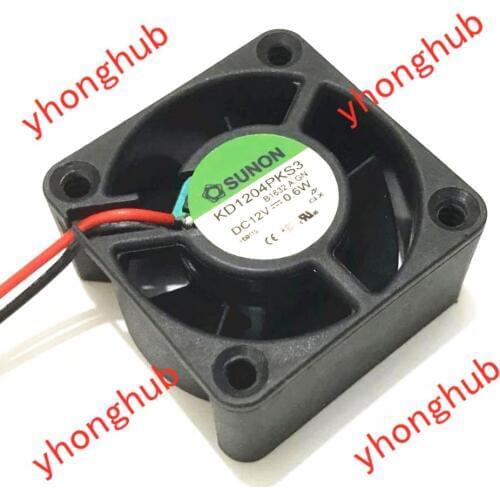 SUNON KD1204PKS3 B1632.A.GN DC 12V 0.6W 40x40x20mm Server Cooling Fan