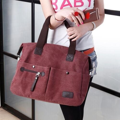 Womens Bags Canvas Retro Handbag Shoulder Messenger Bag Satchel Tote Purse Bags /BY