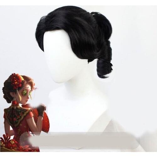 1pcs Anime Game Identity V Wig Synthetic Hair Cosplay Accessories Christmas Party Decor for Women Girl Gift Hot
