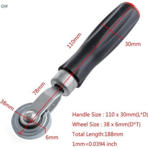 13MF Car Tyre Repair Tube Patch Stitch Wheel Roller Rubber Handle Puncture Tool