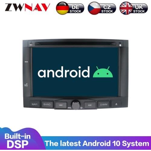Android 10 4+64G DSP Car multimedia DVD Player For PEUGEOT 3008 For Peugeot 5008 2009 -2011 GPS Navigation Stereo Headunit Audio